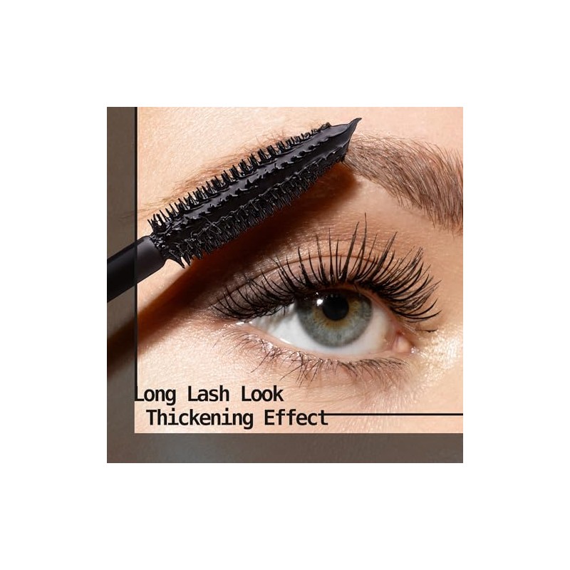 Ruby Kisses Multi-Function Mascara Water Resistant (Blackest Black)