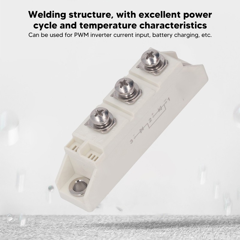 Diode Rectifier Module 26A 1600V 3 Terminals Semiconductor Current Conversion