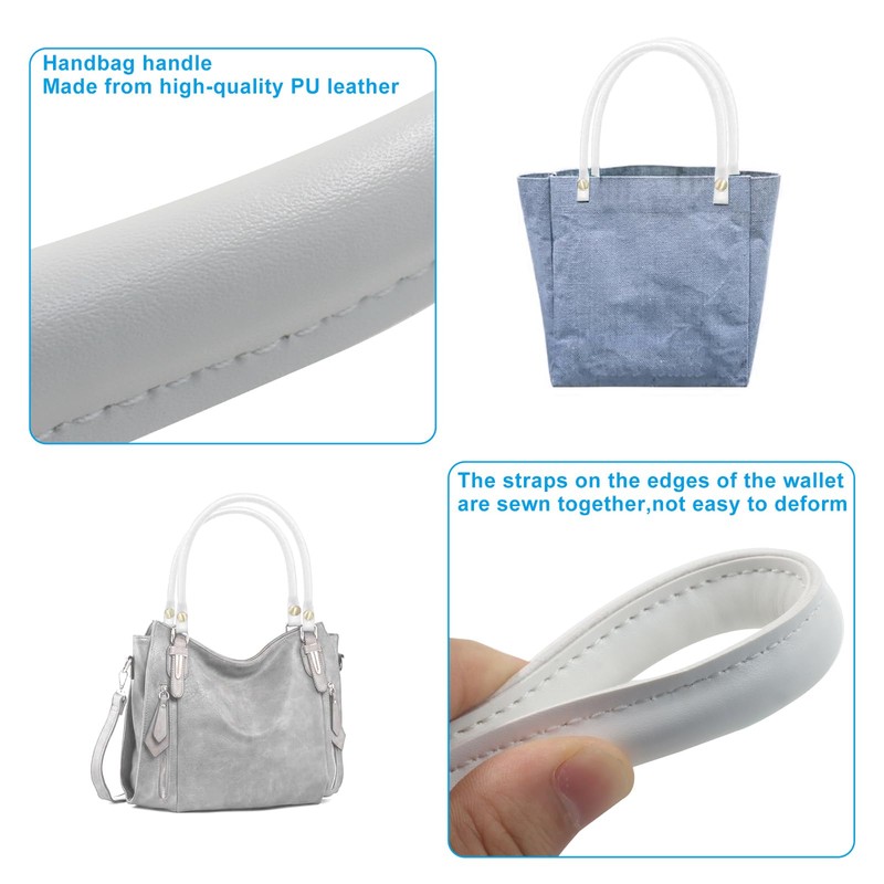BokWin Purse Handles Replacement - 2 Pack 0.59 Inch Wide