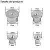 MITEGELO 16 Piezas Localizador de tacos de madera, Tornillos para