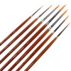 Fine Detail Paint Brush Set - 7 Pieces Miniature Brushes