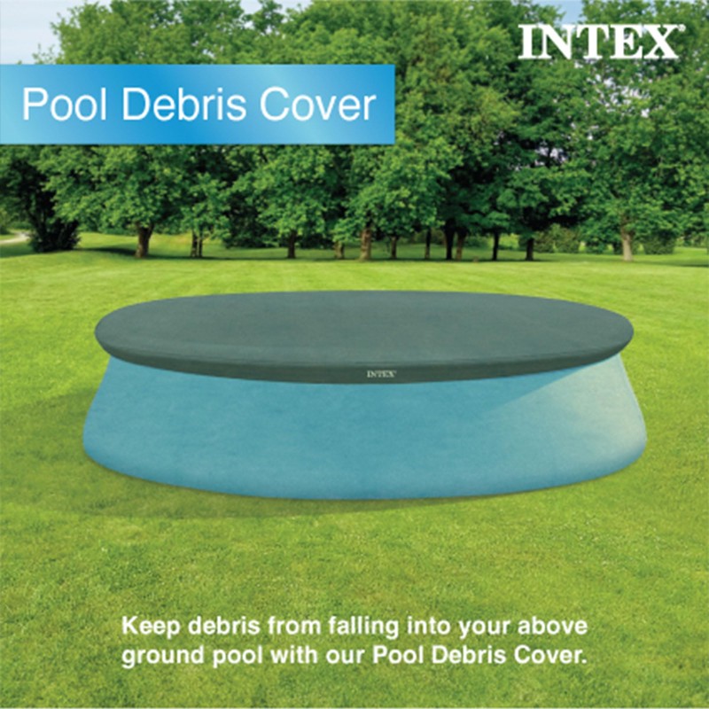 INTEX 28021E Pool Cover: For 10ft Round Easy Set Pools