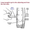 Bolaxin 6602 Differential Bearing Preload Wrench fit Compatible with Chrysler/Dodge