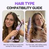 VELOZ Professional Automatic Curling Iron for Long Hair, Rotating Curling