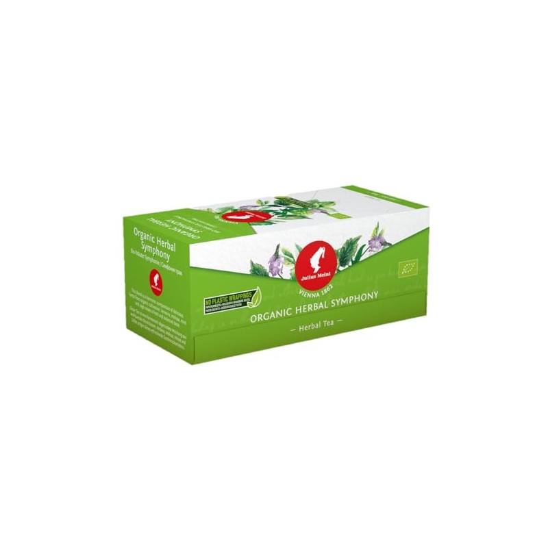 Julius Meinl Organic Herbal Symphony Tea 25ct - Plastic Free