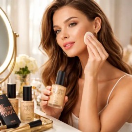 Base Maquillaje Maestro Touch Mate Fps15 De Alta Cobertura
