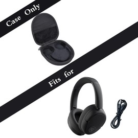 Headphones Case for JLab JBuds Lux ANC Wireless Headphones - Travel Storage Headphones Case (Graphite Black)