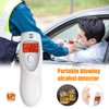 Breathalyzer with Audible Alert Portable Alcohol Tester with LCD Screen