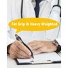 lyforx 𝟯 𝗼𝘇 Fat 𝐇𝐞𝐚𝐯𝐲 𝐖𝐞𝐢𝐠𝐡𝐭𝐞𝐝 Pens for Arthritis Parkinson's
