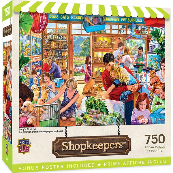 Masterpieces 750 Piece Jigsaw Puzzle for Adults, Family, Or Kids
