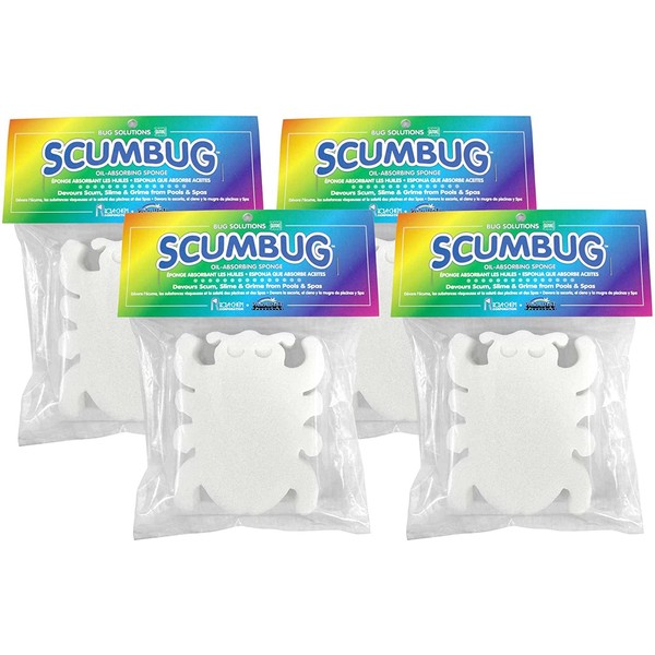 Scumbug Oil Absorbing Sponge 4 Pack