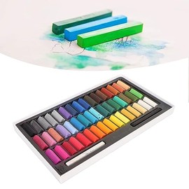 Pasteles Suaves, suaves, fáciles de mezclar y limpiar con colores vibrantes y textura fina, tizas pastel para artistas, para dibujo y proyectos de art