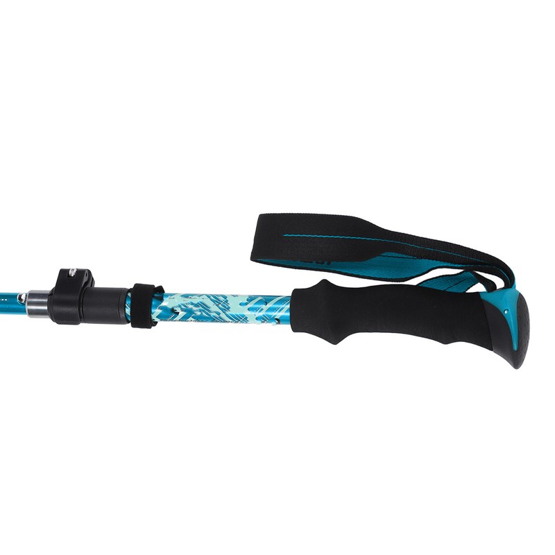 Hiking Pole Aluminium Alloy Telescopic Collapsible Multifunctional Outdoor Walking Stick