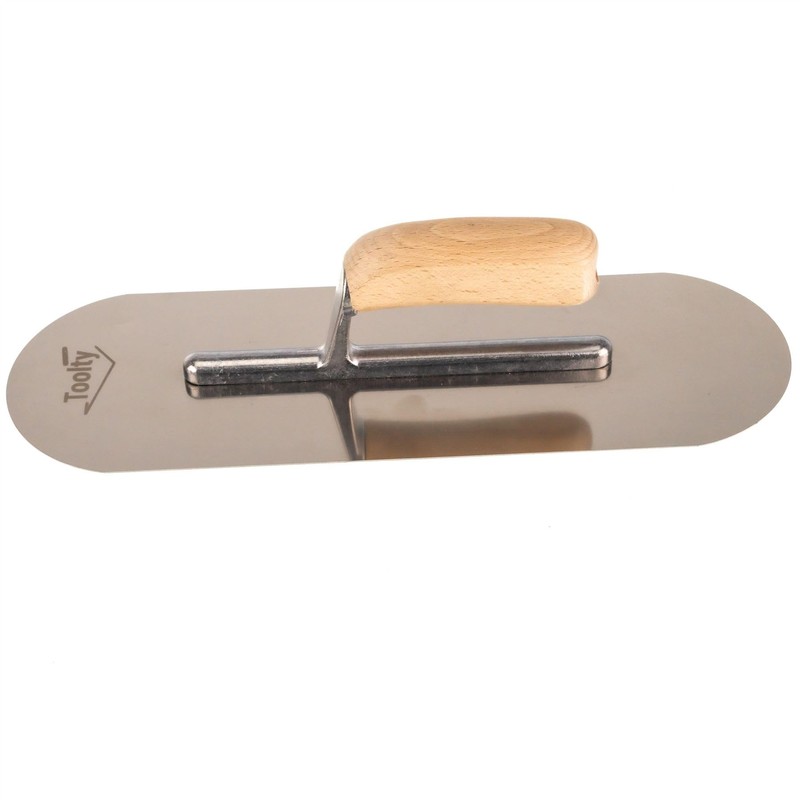 Toolty Heavy Duty Stainless Steel Pool Trowel - Concrete Finishing