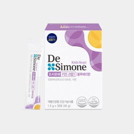 DeSimone Kids Step 1 (30 packets) 1 box (Guaranteed bacterial count 20 billion, zinc) / 드시모네 키즈 스텝1 (30포) 1박스 (보장균수 200억, 아연)