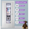 MISSLO 2 Pack Over the Door Storage Hanging Organiser with