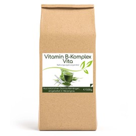 CELLAVITA Vitamin B Complex Vita, Natural Quinoa Seedlings, Embedded in Wheatgrass, Seamless Complex of All B Vitamins (500 g in Storage Bag)