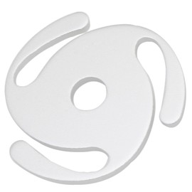 OZXNO 1Pcs 45 Record Adapter Solid Aluminum 45 Adapter for Record Player 45 RPM Spindle Adapter for 7 Inch Vinyl Record