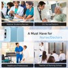 Nursing Clipboard Foldable, Foldable Clip Board w/Nursing Edition Cheat Charts,