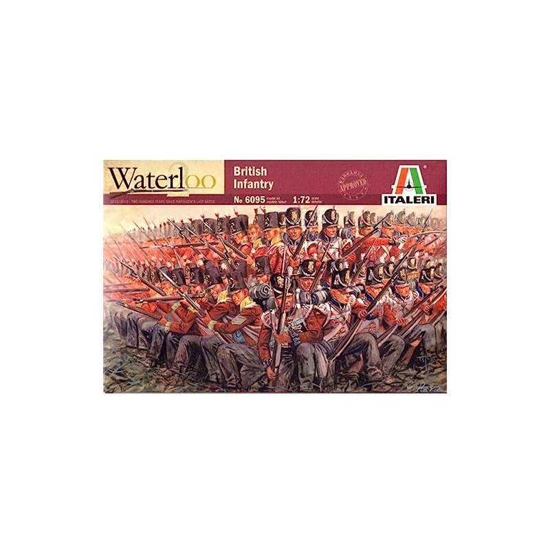 Italeri 510006095 - 1:72 Napoleon Kriege - Brit Infanterie 1815