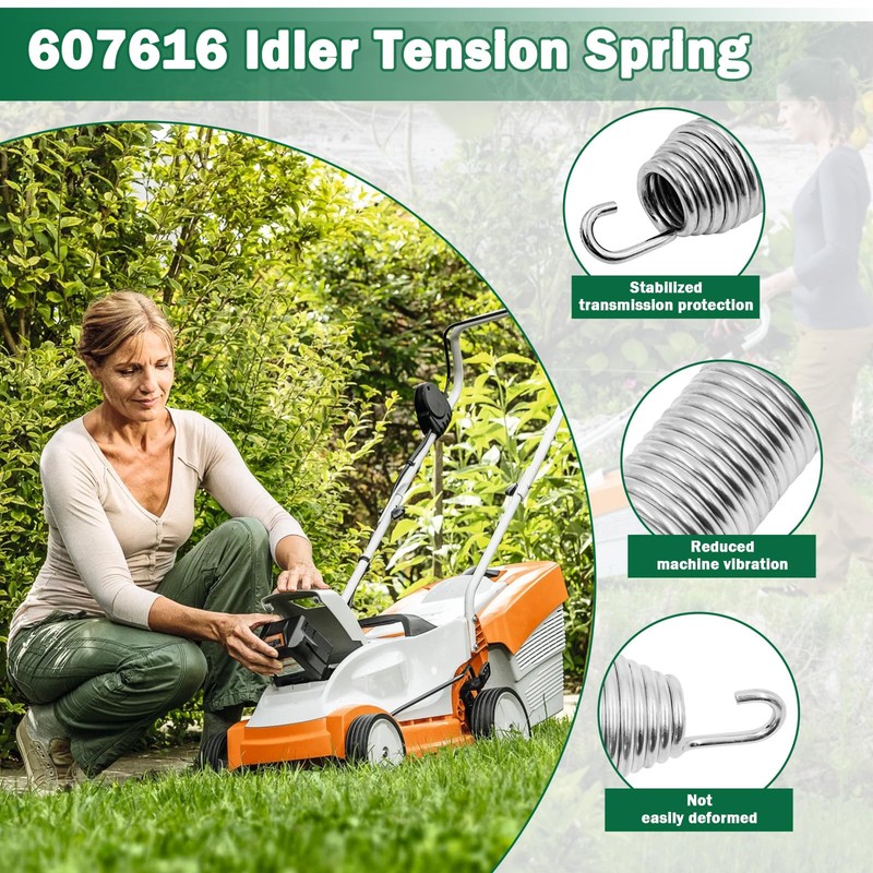 607616 Deck Idler Tension Spring 1 x 6.75 Compatible with