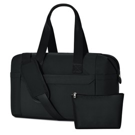 oscaurt Travel Bag Underseat Flight Bag Foldable Carry On with Wet Pocket Waterproof Weekend Overnight Hospital Holdall Duffel Sport Gym Tote Essentials for Women