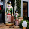 FUNBOY 3.5 FT Giant Inflatable Classic Nutcracker Christmas Decor, Indoor/Outdoor,