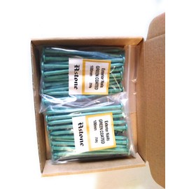 Astone Green Coated Exterior Nails (500g x 100mm)