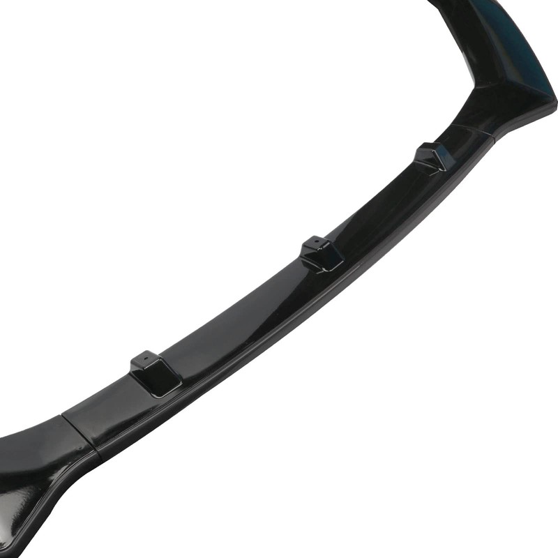 Glossy Black Front Bumper Lip Spoiler FIT 2020–2021 Nissan Sentra