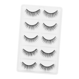 Healeved Real Look Thick False Eyelashes 6d Handmade Cross Lashes Hair Eyelashes Perfect for Daily Makeup