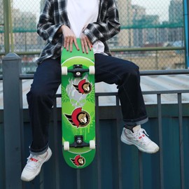 21 Pcs Senators Stickers for Adults Teens Children, Hockey Team Theme Vinyl Waterproof Decals for Laptop, Water Bottles, Phones, Skateboards, Guitars, Luggage (S/M/L 3 Sizes)