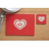Premier Housewares Home Sweet Home Placemats - Set of 4,
