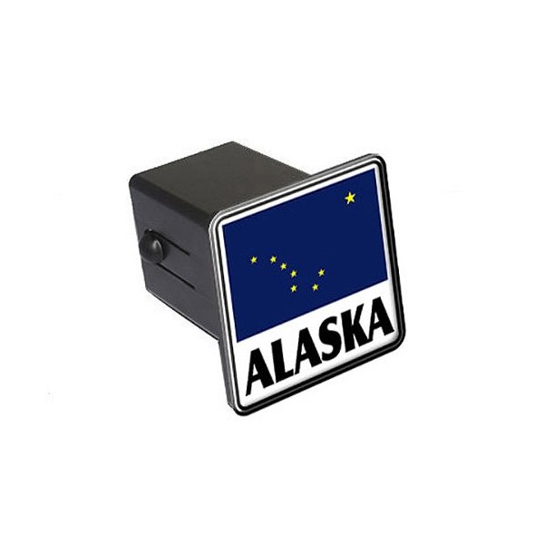 GRAPHICS & MORE Alaska Flag - 2" Tow Trailer Hitch Cover Plug Insert