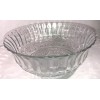 Greenbrier Glass Serving Bowl Cut Clear Vintage Style 7 1/4