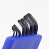 GENNEL 7pcs Mini Hex Key Allen Wrench Set (0.028"-7/64"), Small