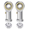 sourcing map 2pcs PHSB5 Female Rod End Bearing 5/16 Inch