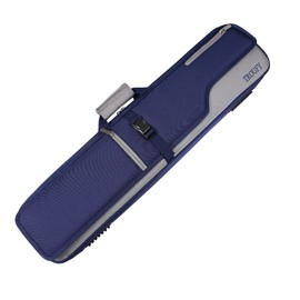 TROUFY Backpack 4x4 Pool Cue Case Yellow for Carrying 4 Pool Cue Sticks,Pool Queue Case (Blue)