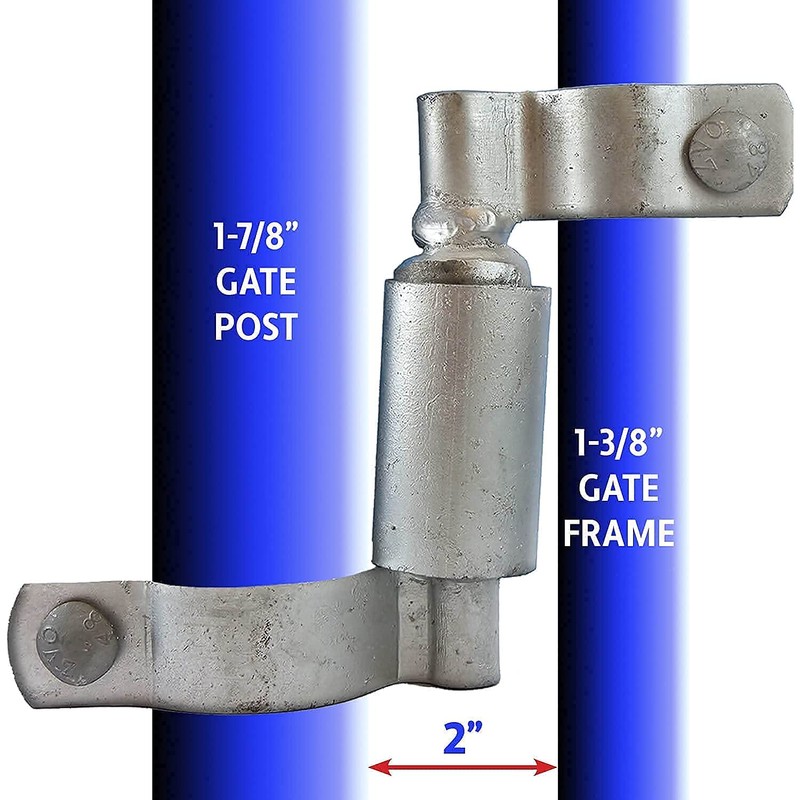 Chain Link Gate Spring Closer for 1-7/8" OD Gate Post