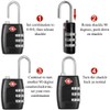 DanziX TSA Approved Lock and 4 Colors Stainless Steel Safety