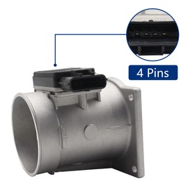 AdvanEX Sensor de flujo de aire masivo MAF compatible con Ford Ranger/1995-2000 Mustang/1996-2000 Explorer/1995-1998 Aerostar 1996-1997 Mercury Mountaineer 1995-2000 Mazda B400 0 00 Compatible OE