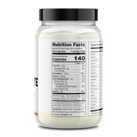 It's Just! It's Just! - 100% Whey Protein Concentrate, Made in USA, Premium WPC-80, Natural Vanilla Flavor (2.5 Pound, Vanilla)