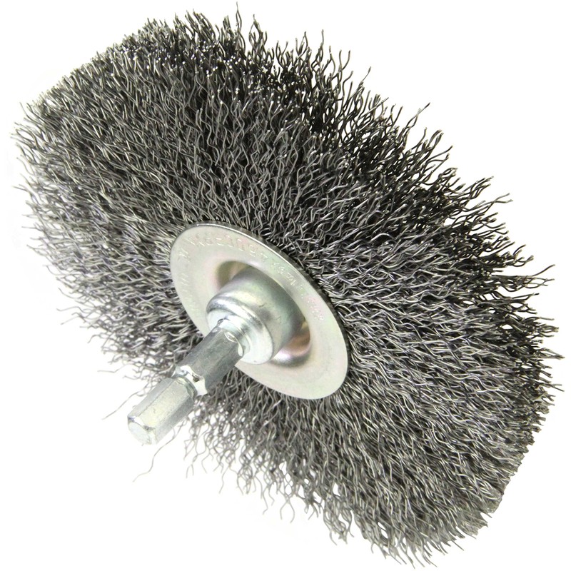 SK11 (SK11) Hex Shaft Wire Wheel 100mm