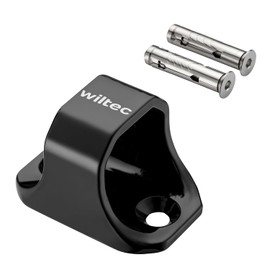 Wiltec Anti-Theft Anchor Type 02 Steel 76 x 50 x 54 mm, Anti-Theft Wall and Ground Anchor for Motorcycle and Bicycle