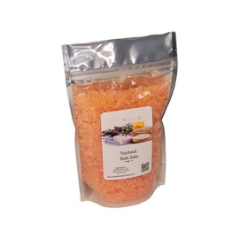 Bath Salts | 1lb Bag (16 oz.) | Patchouli Scent | Epsom Salt | Sea Salt | Bathing | Body Care | Beauty | Relaxation | Spa | Pedicure | Manicure ((1) 1lb Bag)