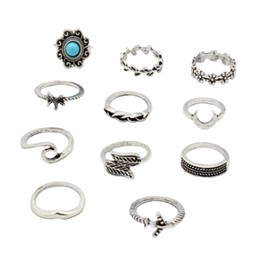 Stocking Stuffers Holiday Outfits for Women 2024 Gold Stackable Rings for Women Gold Ring Set Vintage Knuckle Rings Adjustable Finger Rings Silver Cubic Zirconia Ring Fashion Jewelry Gifts for Women