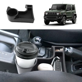 Coleya Centre Console Storage Box Compatible with Suzuki Jimny JB64 JB74 2018-2024 (AT), Jimny Accessories Armrest Organiser, Jimny Centre Armrest Glove Box with Non-Slip Mat (Black)