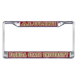 Craftique Florida State Seminoles Plate Frame (Domed FSU Alumni Metal Frame_17123)