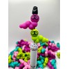 Bookworm 3D Silicone Focal Beads - Shaped like Worms for