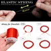 Bracelet Elastic Beading String Cord Thread Making for Bracelets, 0.8MM