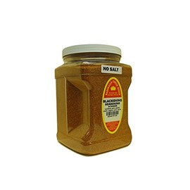 Family Size Marshalls Creek Kosher Spices (st24) Blackening Seasoning No Salt, 44 Ounces